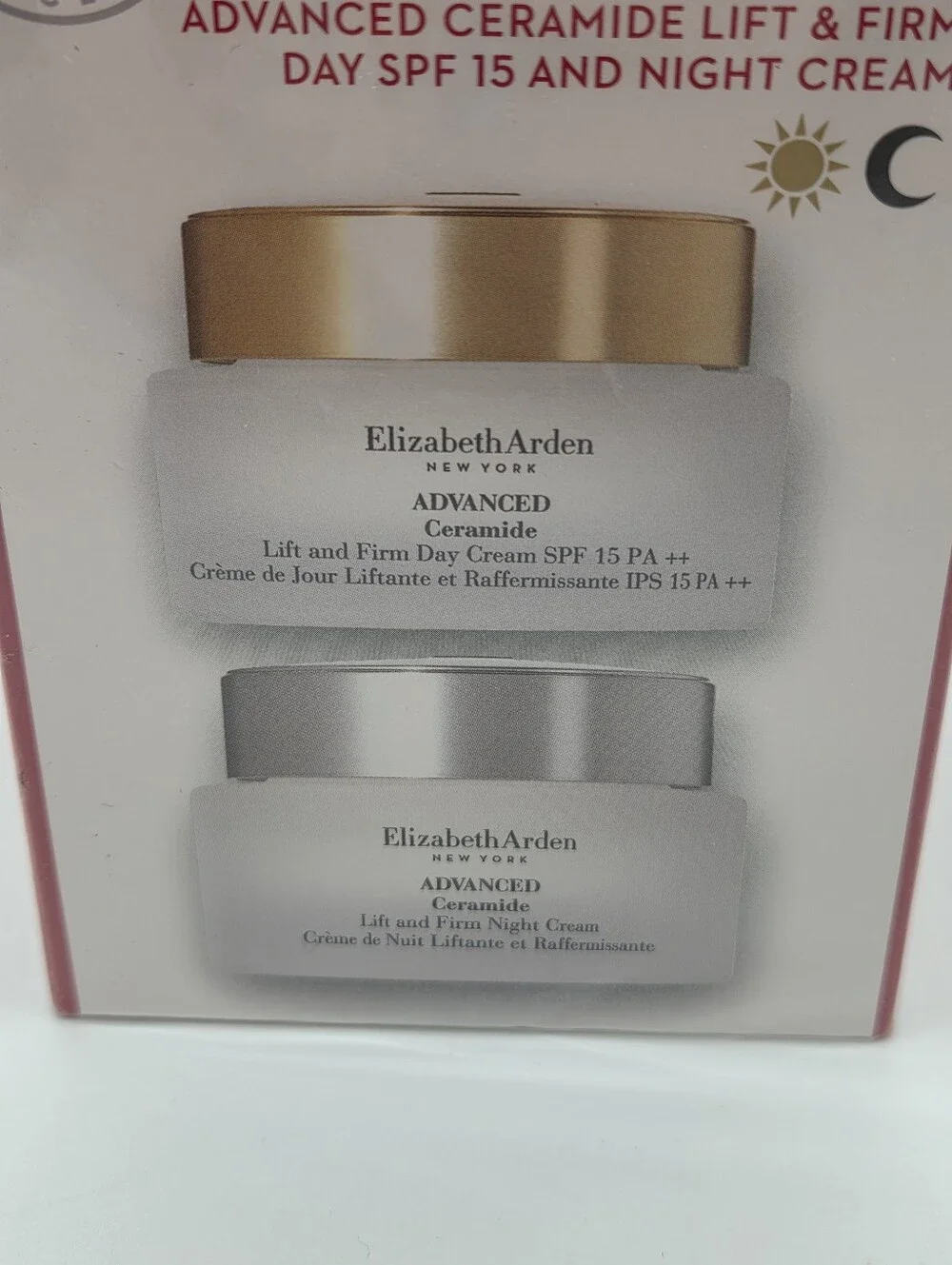 Elizabeth Arden Advanced Ceramide Lift and Firm Day SPF 15 and Night  Cream